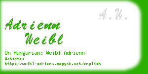 adrienn weibl business card